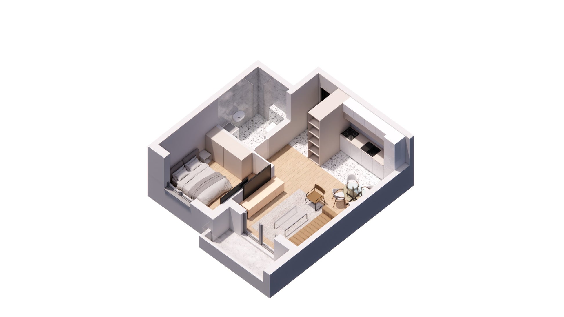 A1 - 3D render 3