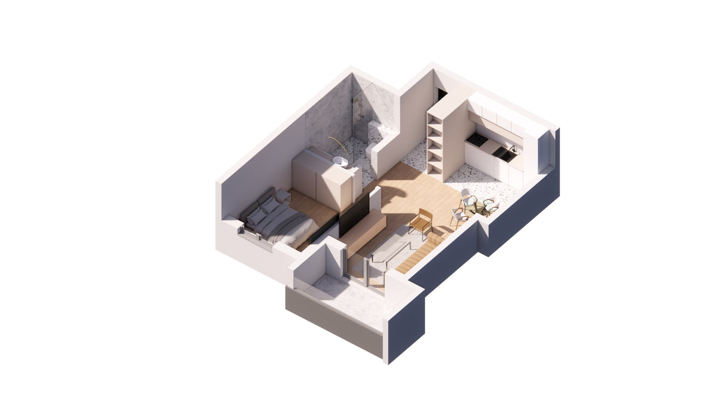 A6 - 3D render 2