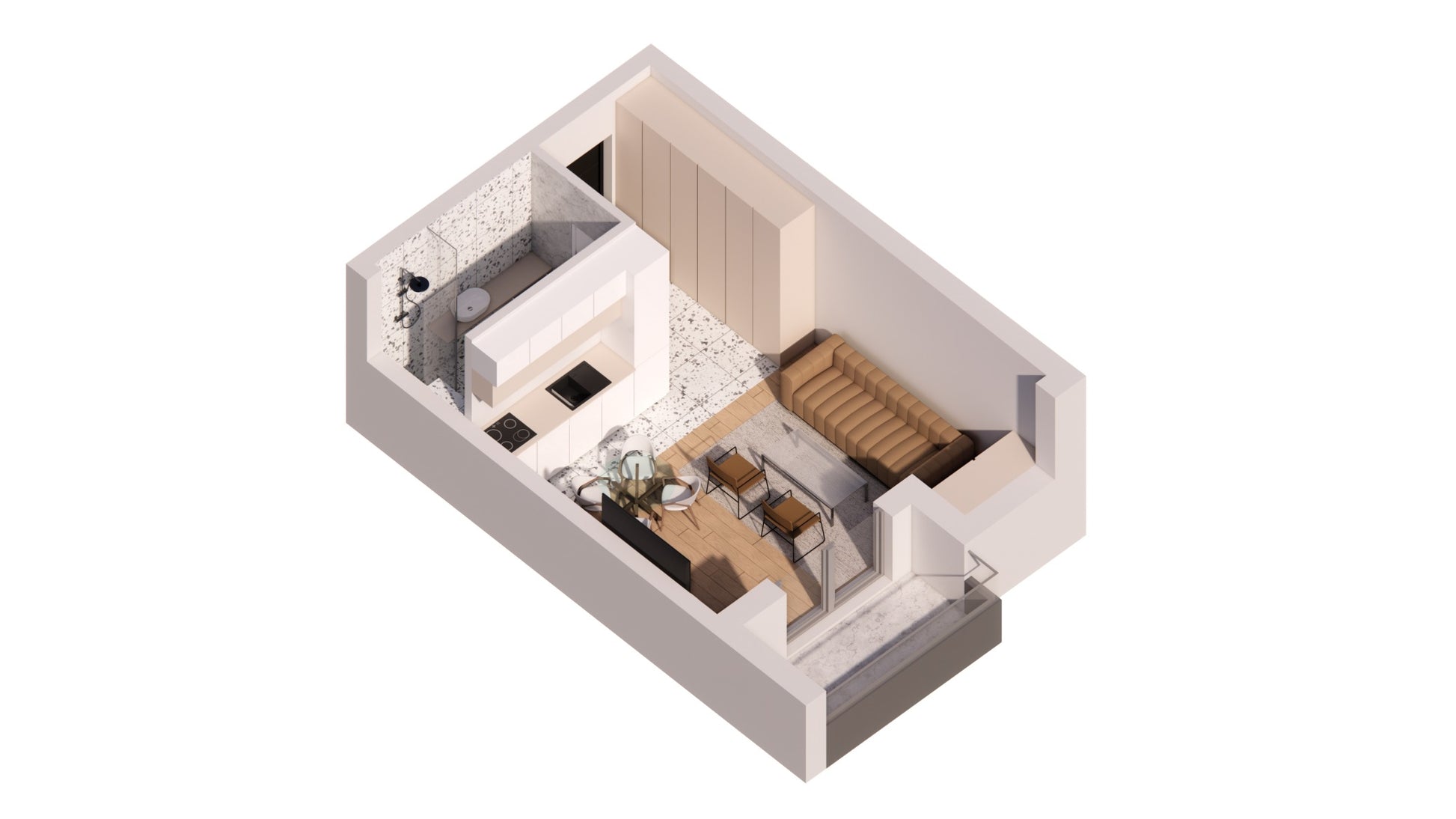 B12 - 3D prikaz stana 2